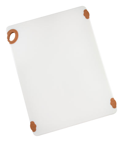 Winco CBN-1824BN 18 Inch STATIKBoard Cutting Board Dishwasher Safe Co-polymer Brown