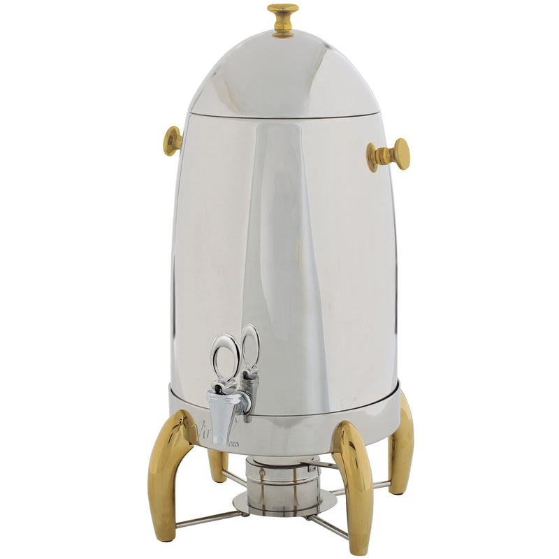 Winco 905A 5 Gallon Coffee Chafer Urn Canned Heat Stainless Steel with Fuel Holder