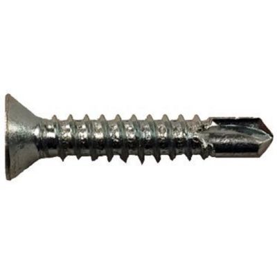 evco Self-Drilling Screw Drill point Unslotted Hex #10x3/4" Steel 10X3/4DPP