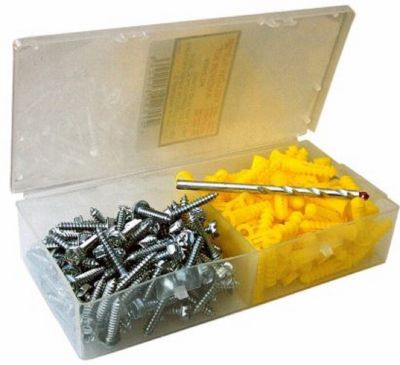 evco Hex Washer Head Screw 8x1 Plastic 8" x 1" AK3/16HW100