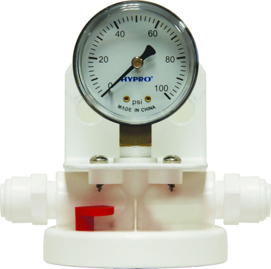 Everpure 4623-01, Nu-Plus CFS Single Head with Pressure Ga. Water Filtration System