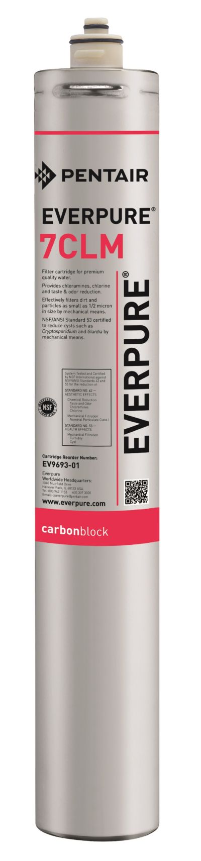 Everpure® Water Filter Cartridge 7 CLM Replacement 1 pack EV969301