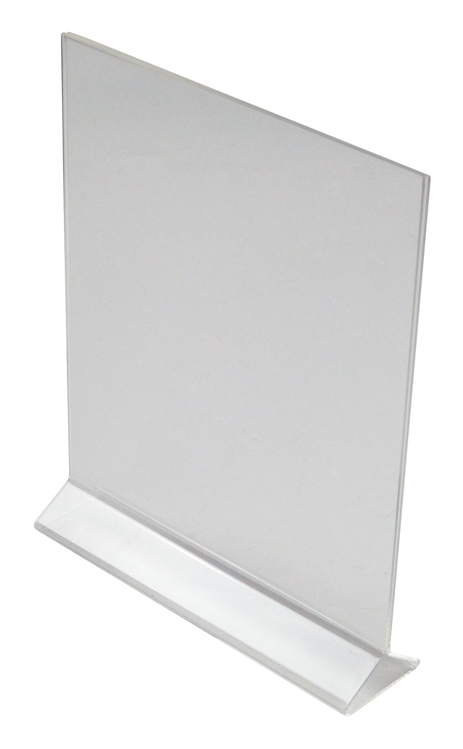 Winco ATCH-811 8 Inch Menu Card Holder Acrylic with Transparent Finish