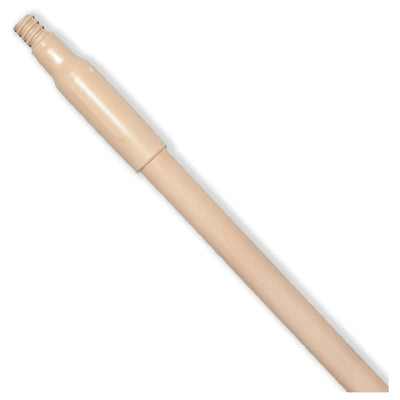 Carlisle 41225EC25 48 Inch Tan Threaded Fiberglass Handle with Hanging Cap
