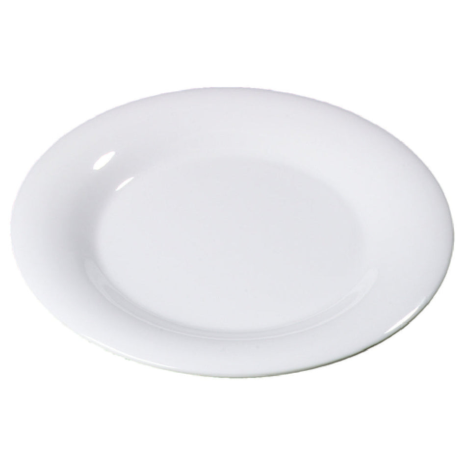Carlisle 3301002 10 Inch Dia Dinner Plate Break Resistant Melamine White