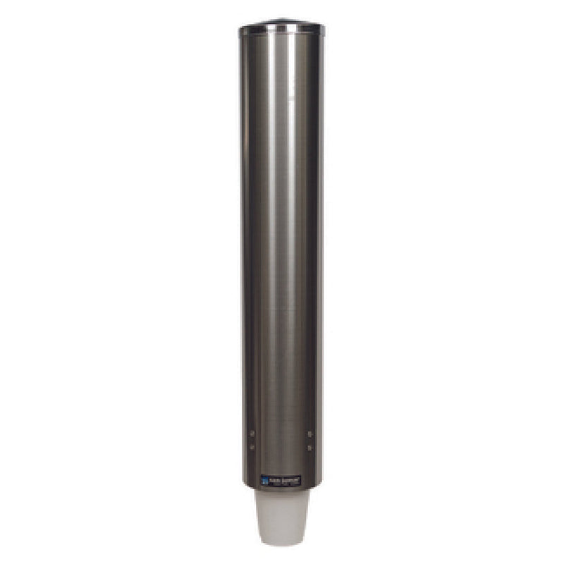 Carlisle C4400PF 23-1/2 Inch Cup Dispenser Stand or Wall Mount Stainless Steel