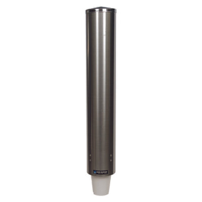 Carlisle C4400PF 23-1/2 Inch Cup Dispenser Stand or Wall Mount Stainless Steel