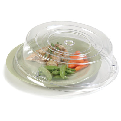 Carlisle 199307 11 Inch Dishwasher Safe Clear Round Plate Cover