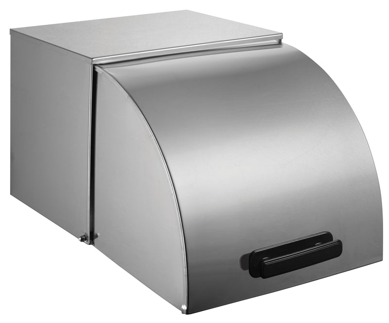 Winco C-RCF 20-3/4 Inch Roll-Top Cover Stainless Steel with Handle