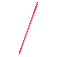 Carlisle 41225EC05 48 Inch Fiberglass Handle Threaded Red with Hanging Cap