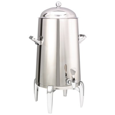 Flame Free™ Thermo-Urn™ 5-Gallon Vacuum Insulated Urn with Modern Legs and Domed Lid in Polished Stainless