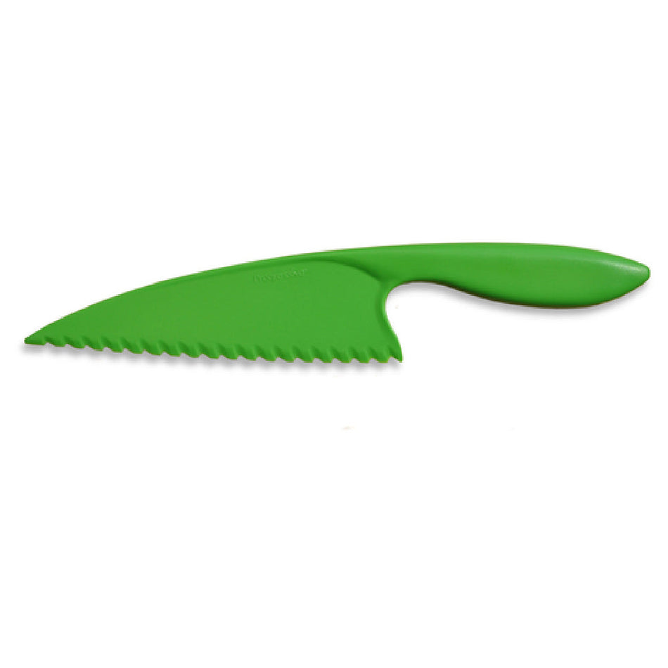 Carlisle LK200W 12 Inch Serrated Edge Lettuce Knife Nylon Green