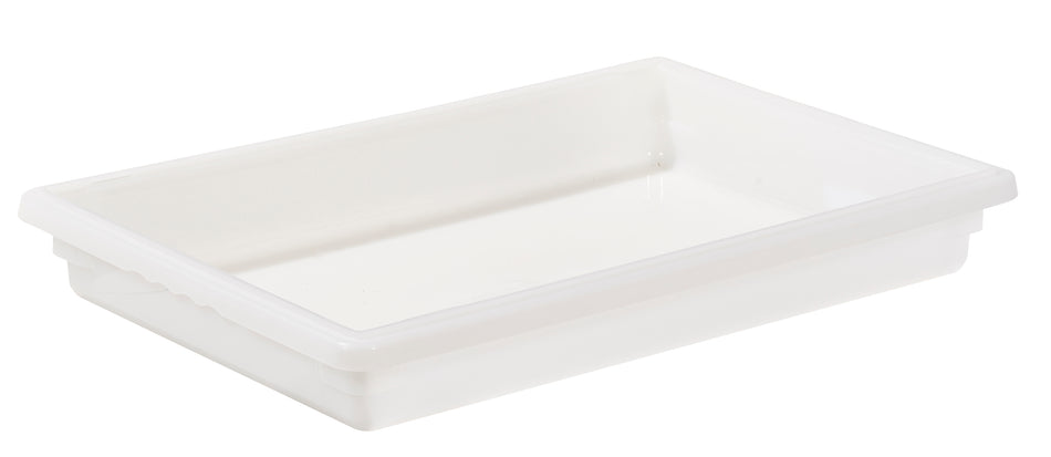 Winco PFFW-3 18 Inch Food Storage Box 5 Gallon BPA Free Polypropylene White
