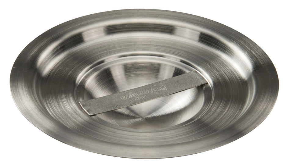 Winco BAMN-1.5C Bain Marie Lid 1-1/2 Quart with Satin Finish Stainless Steel