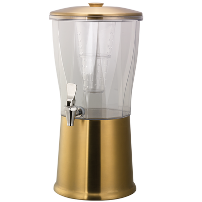 Elite 3-Gallon Stainless Beverage Dispenser in Vintage Gold