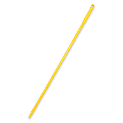 Carlisle 40225EC04 60 Inch Fiberglass Mop Handle Yellow Threaded Design