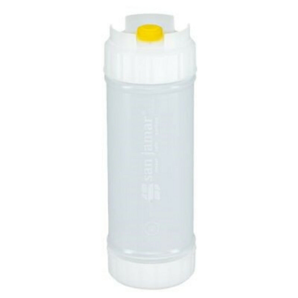 Carlisle 857316M 16 Oz Squeeze Bottle Yellow Valve with Medium Viscosity