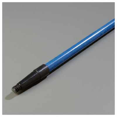Carlisle 4022014 60 Inch Threaded Tapered Fiberglass Handle Blue