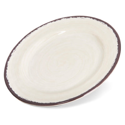 Carlisle 5400753 7 Inch Diameter Round Bread and Butter Plate Melamine Beige