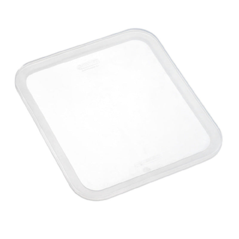 Carlisle 91815 12 Inch Silicone Food Storage Lid GN 1/2 Size Airtight Clear