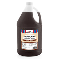 Winco 72010CS 1 Gallon Root Beer Benchmark Snow Cone Syrup 4 Gallons Cases