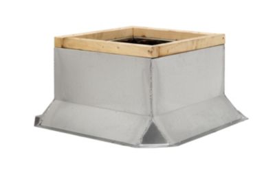 Fantech - 47941 - 47941 5ACC24FT - Flat Roof Curb, 24-1/2" Sq. x12"H