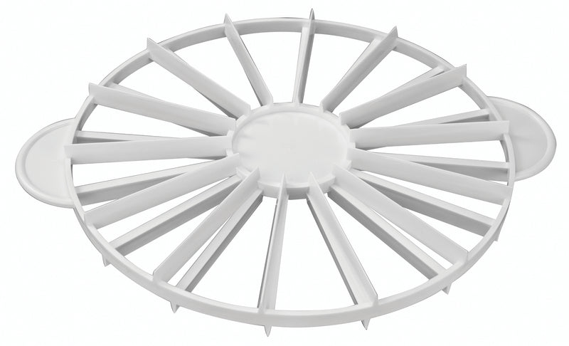 Winco PCM-1416 10 Inch Diameter Double-sided Cake Marker 14 to 16 Slices Polypropylene