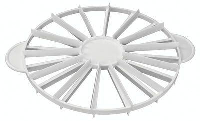 Winco PCM-1416 10 Inch Diameter Double-sided Cake Marker 14 to 16 Slices Polypropylene