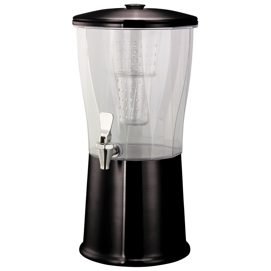 Elite 3-Gallon Stainless Beverage Dispenser in Black Onyx