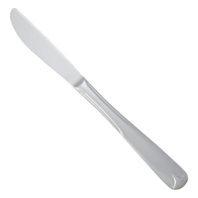 12 pack Winco 0010-08 Lisa Dinner Knife, 18/0 Heavyweight