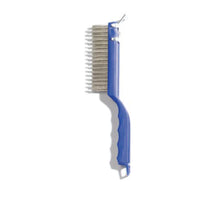 Carlisle 4067200 11-1/2 Inch Scratch Brush with stainless steel bristles Plastic Handle