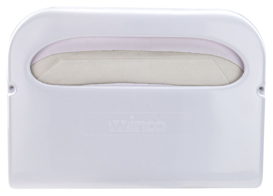 Winco TSC-10 Toilet Seat Cover Dispenser Half Fold Compact Design Hygienic Use