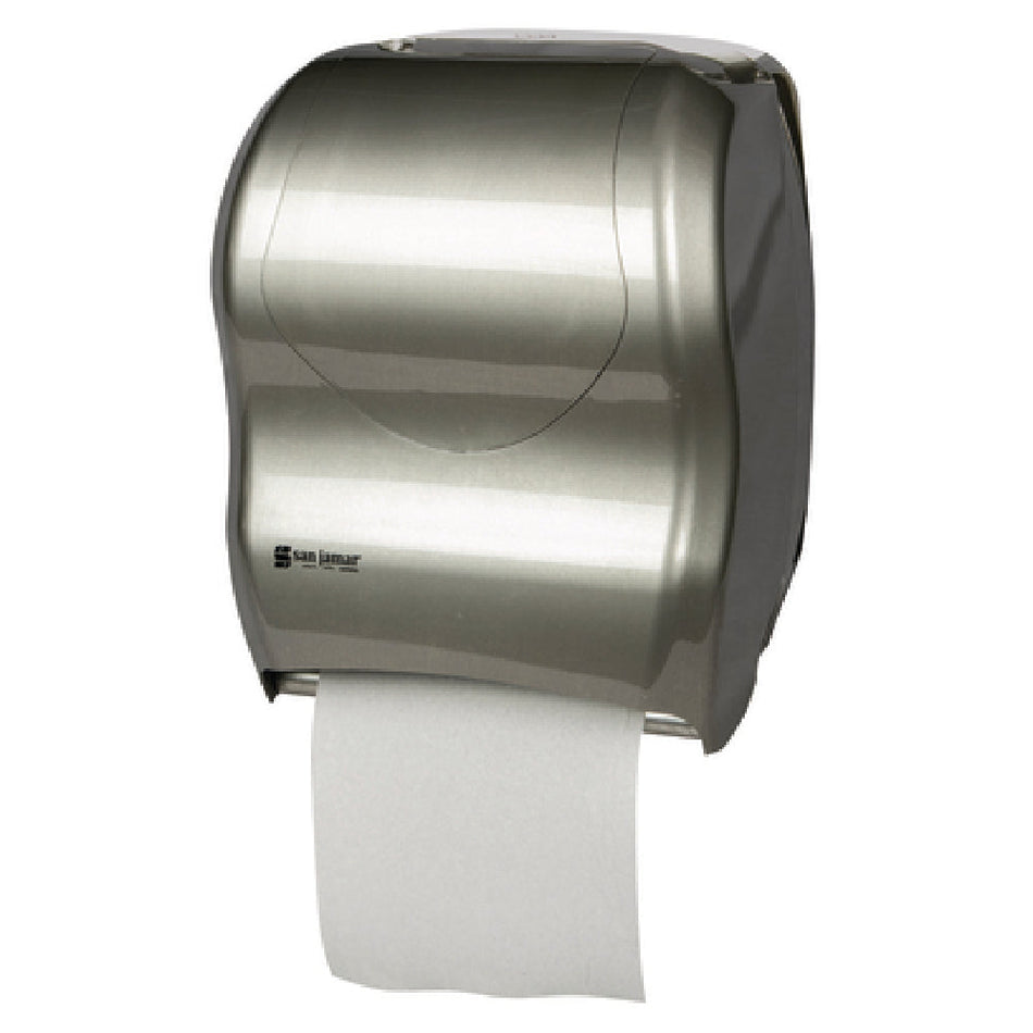 Carlisle T1370SS 12-11/16 Inch Touchless Paper Towel Dispenser with Lock