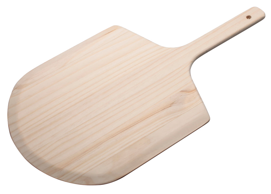 Winco WPP-1222 Wood Pizza Peel - 12" x 13", 22"