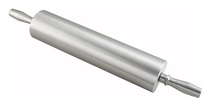 Winco ARP-15 15 Inch Rolling Pin 3-1/2 Inch Diameter Aluminum with Durable Design