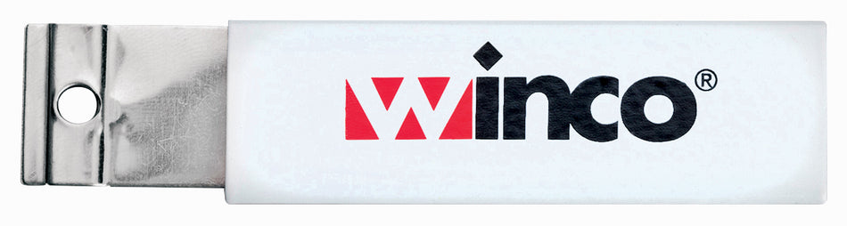 Winco BXC-4 4 Inch Retractable Box Cutter with Metal Safety Sleeve