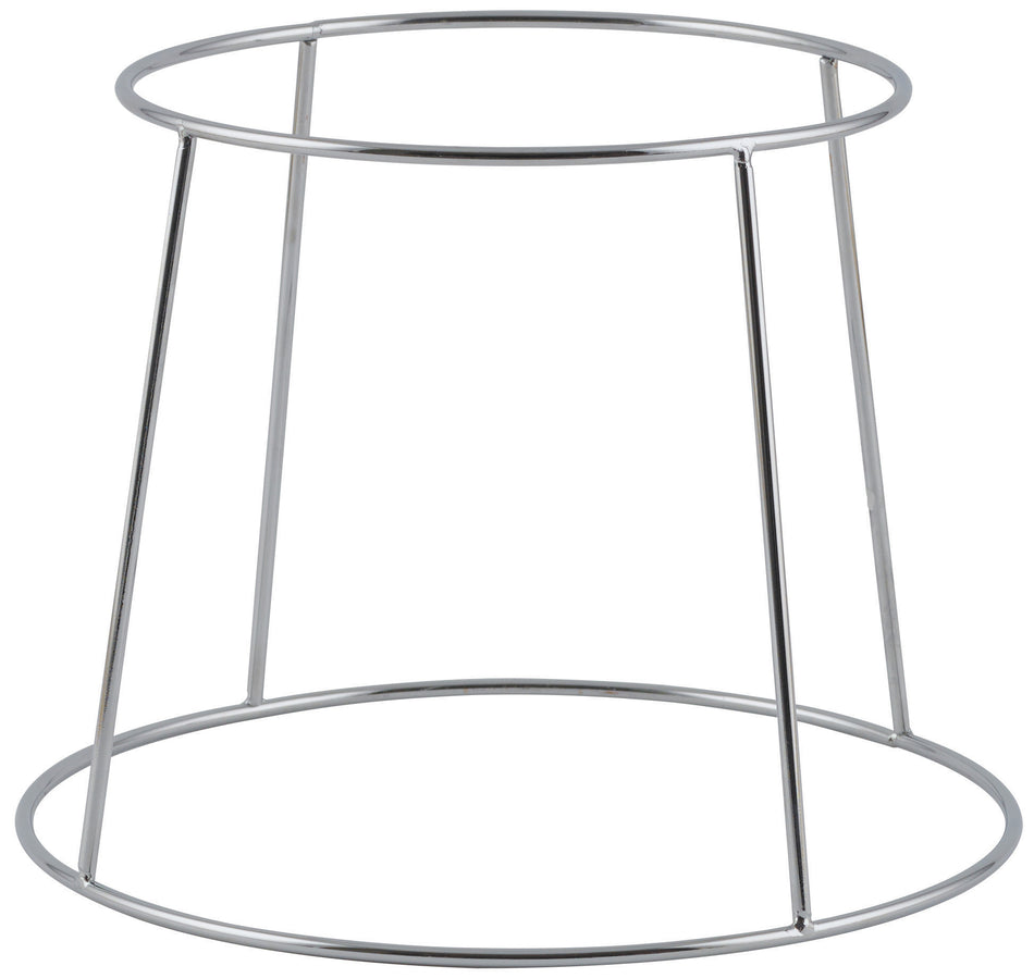 Winco SFR-7 7-3/8 Inch Top Diameter Seafood Tray Rack Chrome Plated