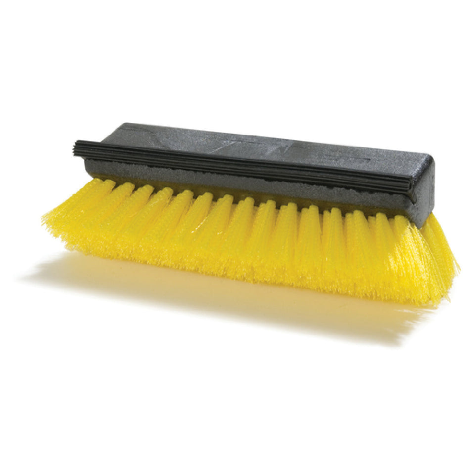 Carlisle 4042100 10 Inch Floor Scrub Squeegee Crimped Plastic Block