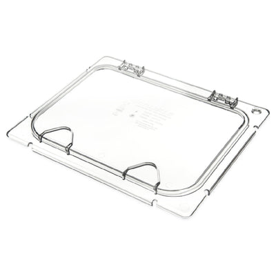 Carlisle CM10238Z07 1/2 Size Lid with Handle Clear Polycarbonate Coldmaster