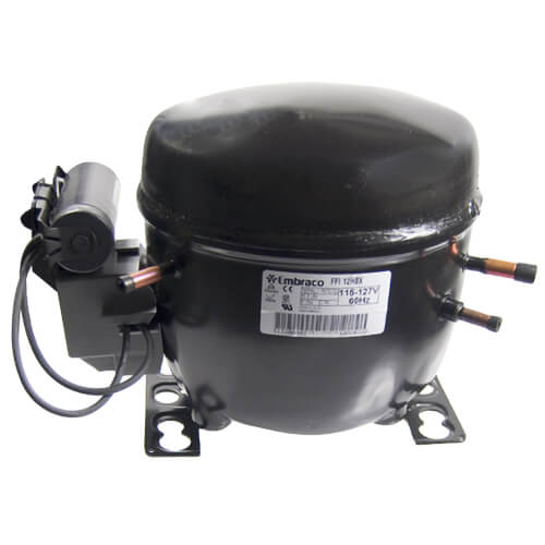 Embraco FFL12HBX 1/3+ HP Compressor, 115V/60Hz, R134a Refrigerant