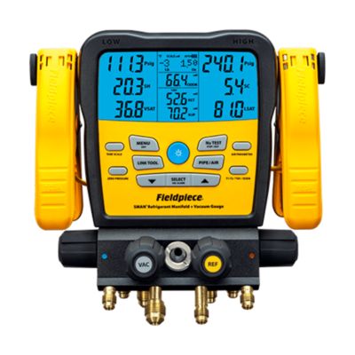 Fieldpiece® Refrigerant Manifold 4-Port Wireless SM482V