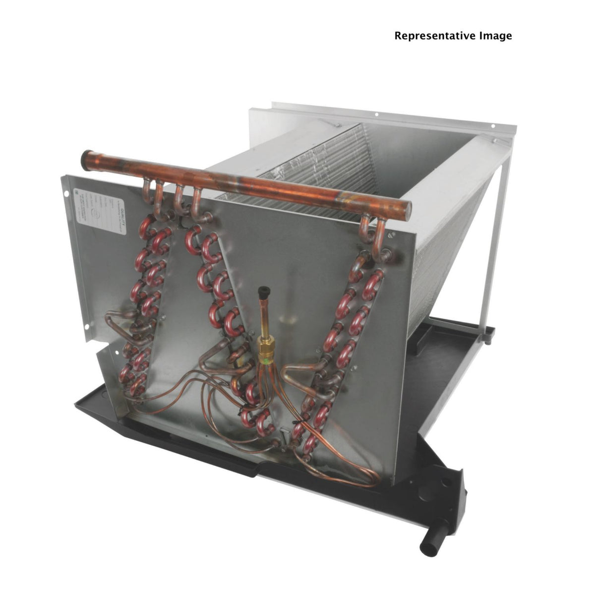 First Company - Uncased Evaporator Coil, Vertical, R-410A