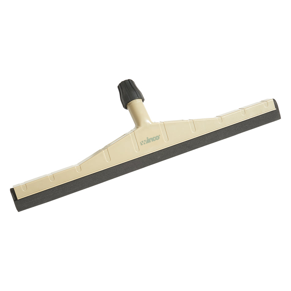 Winco FSS-24DF 22 Inch Floor Squeegee Head Double-foam EVA Blade Plastic Frame