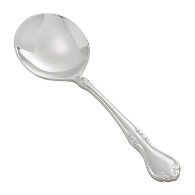 12 pack Winco 0039-04 Chantelle Bouillon Spoon, 18/8 Extra Heavyweight