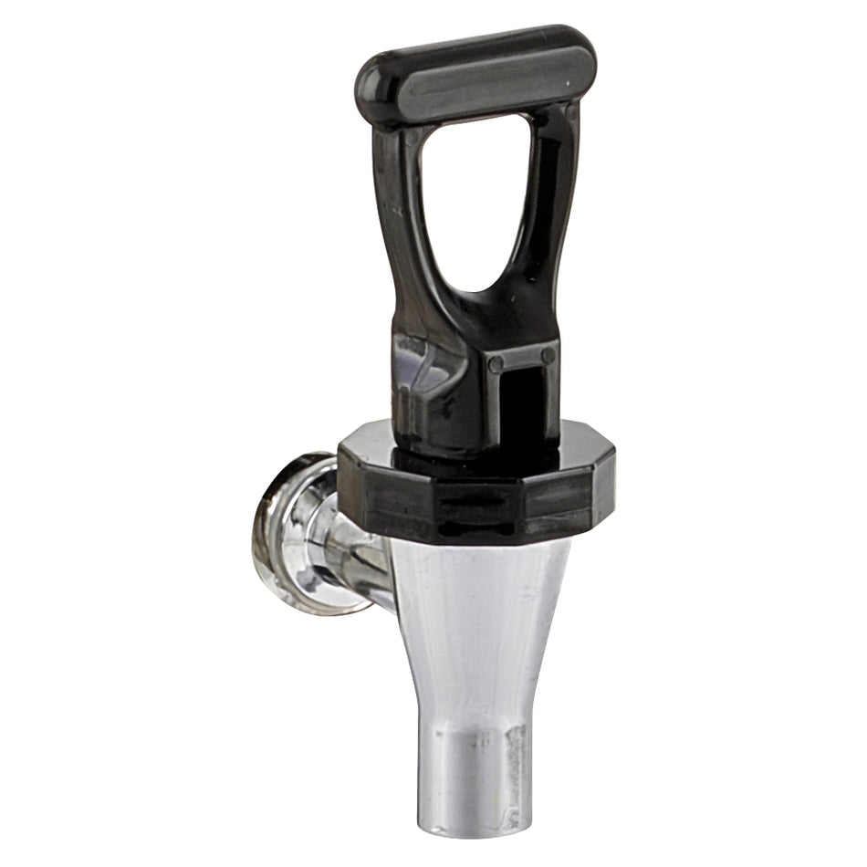 Winco 901-FN Faucet for 901 & 902 Beverage Dispenser Black Plastic Handle