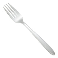 12 pack Winco 0019-05 Flute Dinner Fork, 18/0 Heavyweight