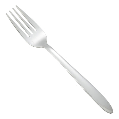 12 pack Winco 0019-05 Flute Dinner Fork, 18/0 Heavyweight