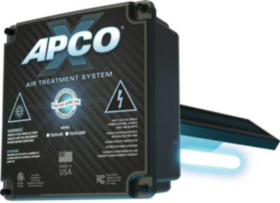 Fresh-Aire UV - TUV-APCOX-ER3 - In-duct purifier with V-twin carbon, 18-32 VAC power supply, & 3yr. UVC lamp