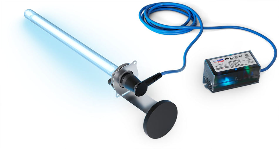 Triatomic - TUV-BTX-ER3 - 15" Single Lamp UV - Blue Tubex 24V
