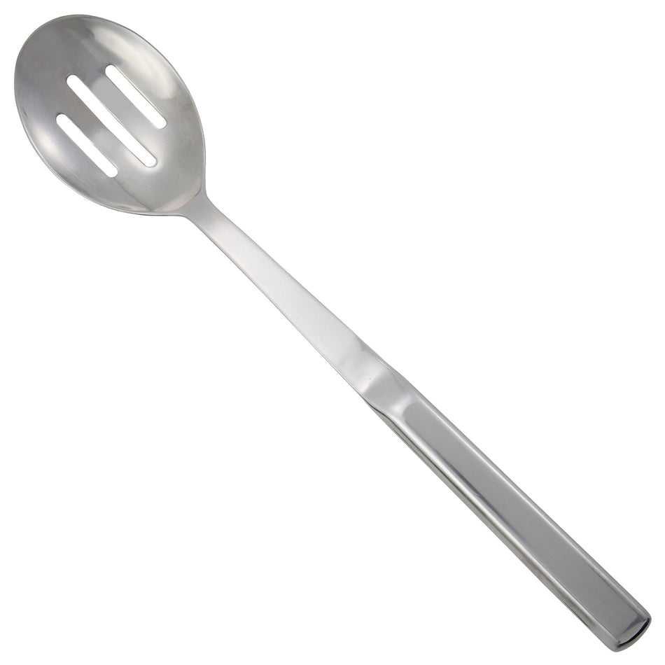 Winco BW-SL2 11-3/4 Inch Slotted Serving Spoon with Hollow Handle Stainless Steel